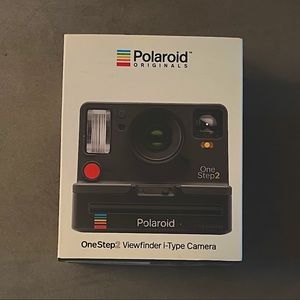Polaroid one step 2 analog instant camera with film unopened